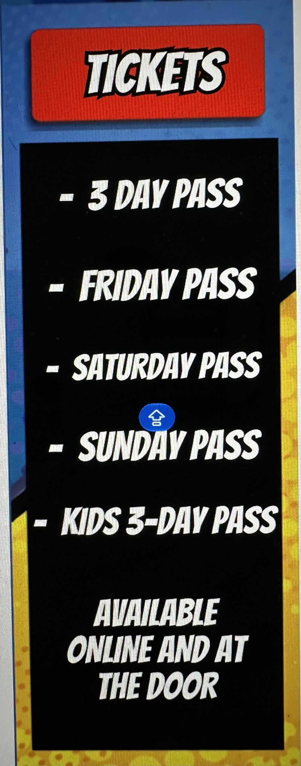 Ticket Banner
